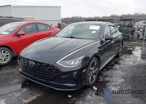 2021 Hyundai Sonata Sel Plus from USA, damaged, VIN 5NPEJ4J23MH123830